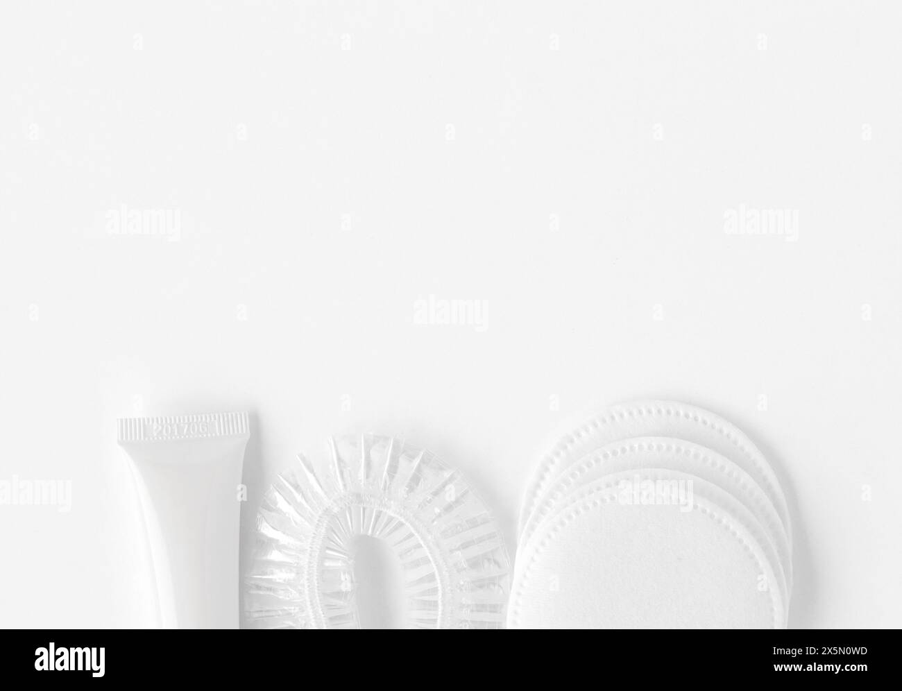 Sauberkeit und Komfort, persönliche Hygiene-Produkte Stockfoto