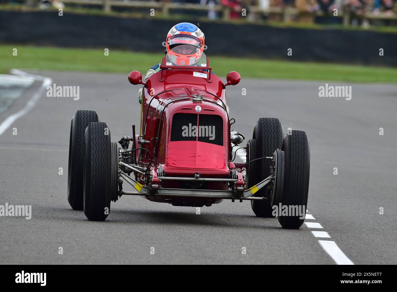 Michael Birch, Maserati 4 cm, Parnell Cup, 20 Minuten Rennen für Grand Prix, Formel 2 und Voiturette, die in den Jahren 1935 bis antraten Stockfoto