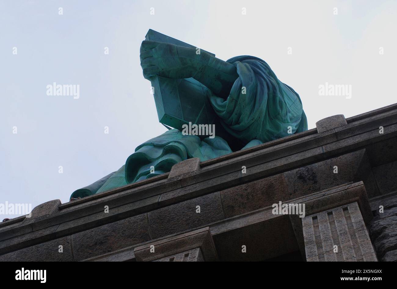 Ich schaue nach Liberty Stockfoto