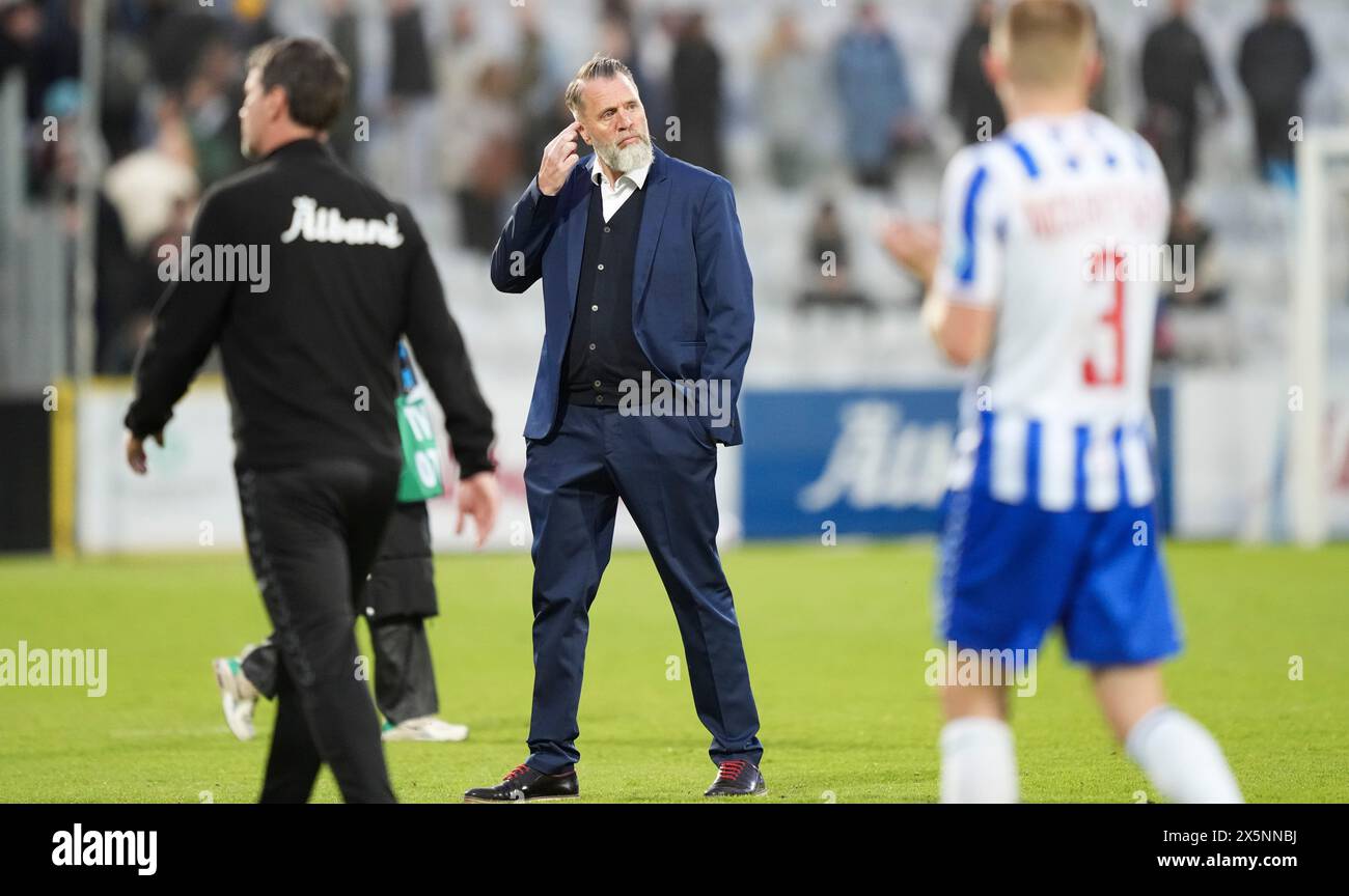 Odense, Dänemark. Mai 2024. Fußballdirektor bei ob Björn Wesström während des Superliga-Spiels zwischen ob und Lyngby Boldklub im Naturenergiepark Odense am Freitag, den 10. Mai 2024. (Foto: Claus Fisker/Ritzau Scanpix) Credit: Ritzau/Alamy Live News Stockfoto