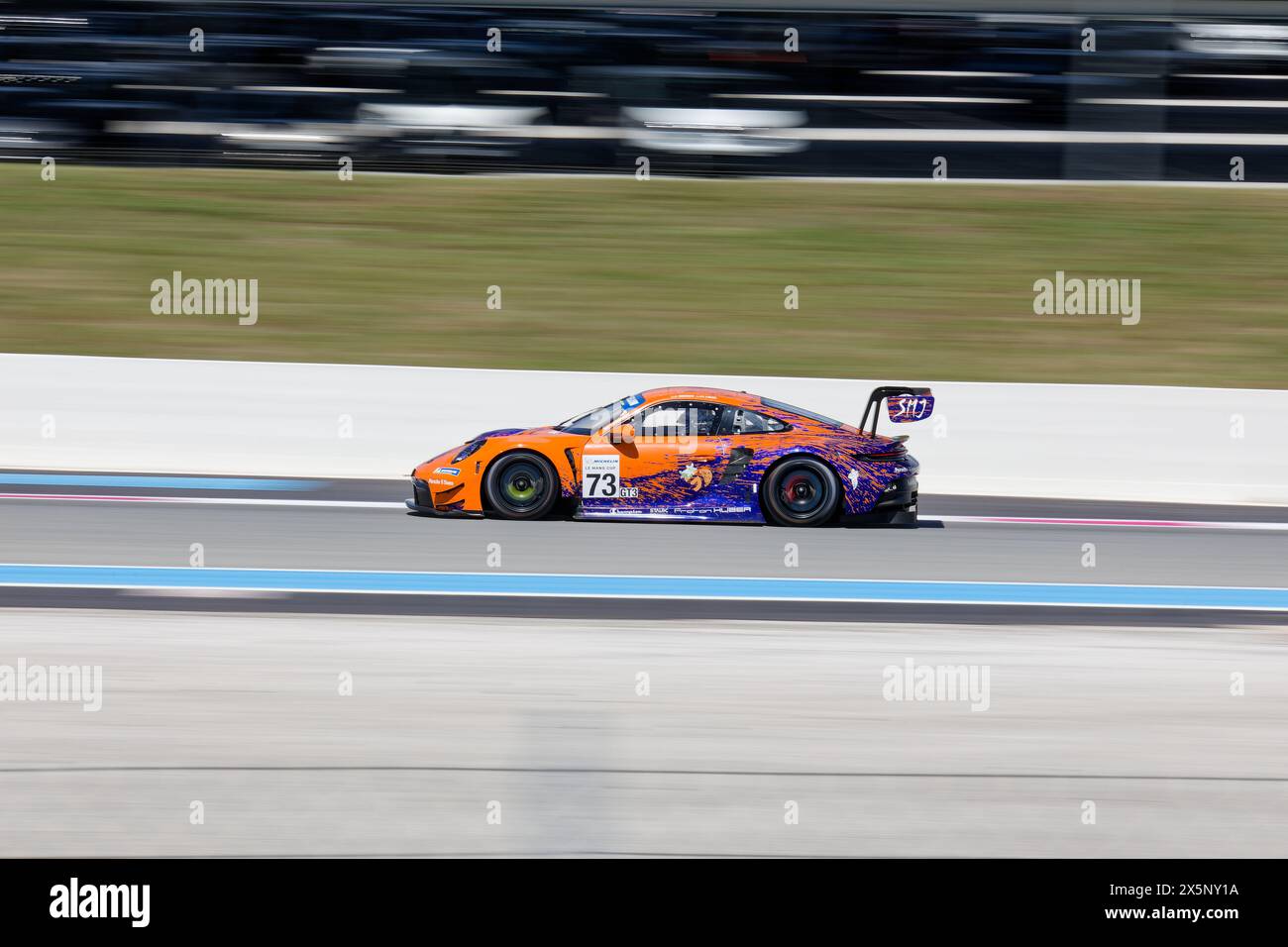 Le Mans Cup Series 2024 auf Circuit Paul Ricard, Castellet, FRANKREICH, 05/2024 Florent 'MrCrash' B.. Stockfoto