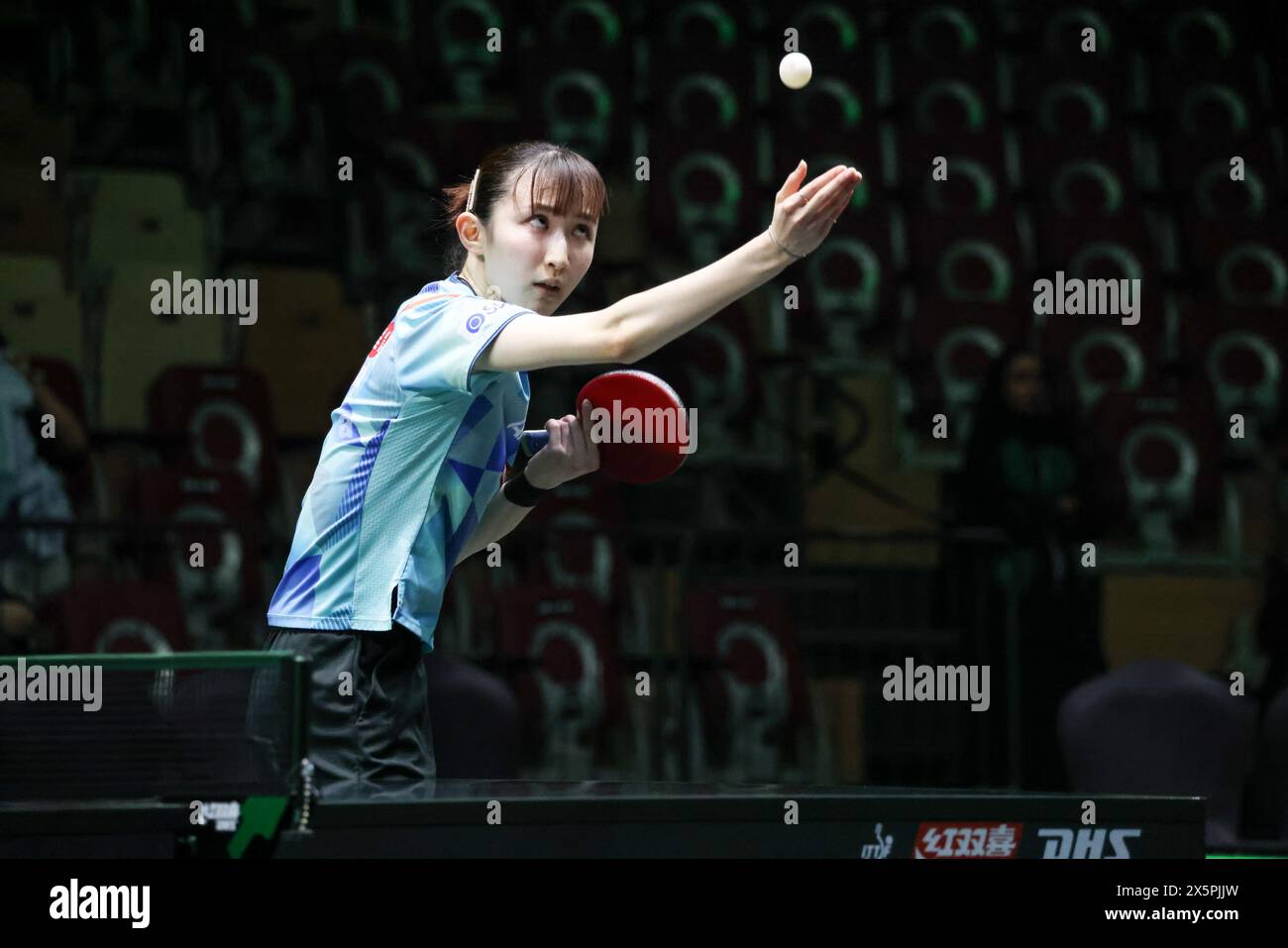 Dschidda, SaudiArabien. Mai 2025. Hayata Hina aus Japan spielt im