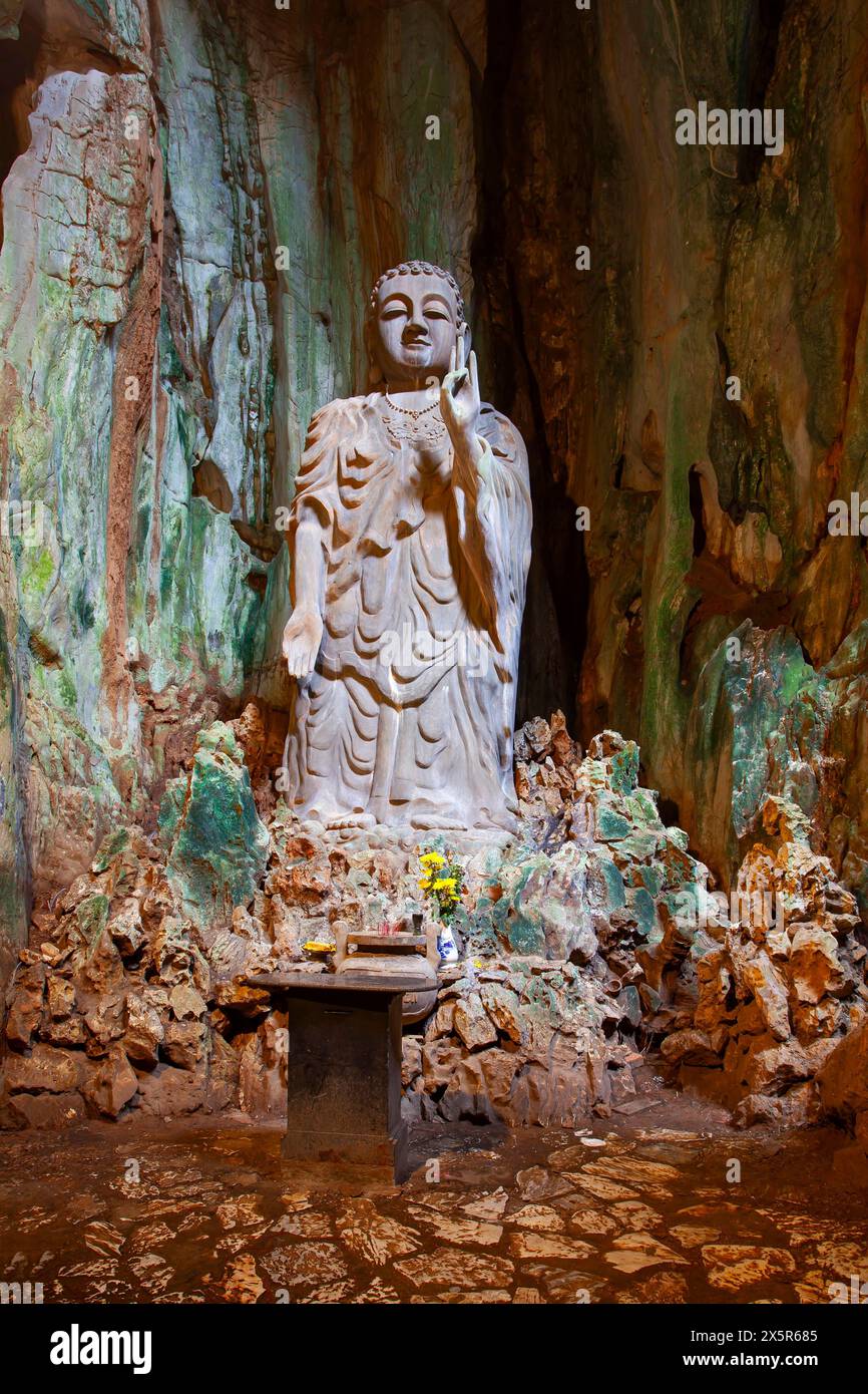 Buddha-Statue, Marmorberge, Hoi an, Vietnam, Vietnam Stockfoto