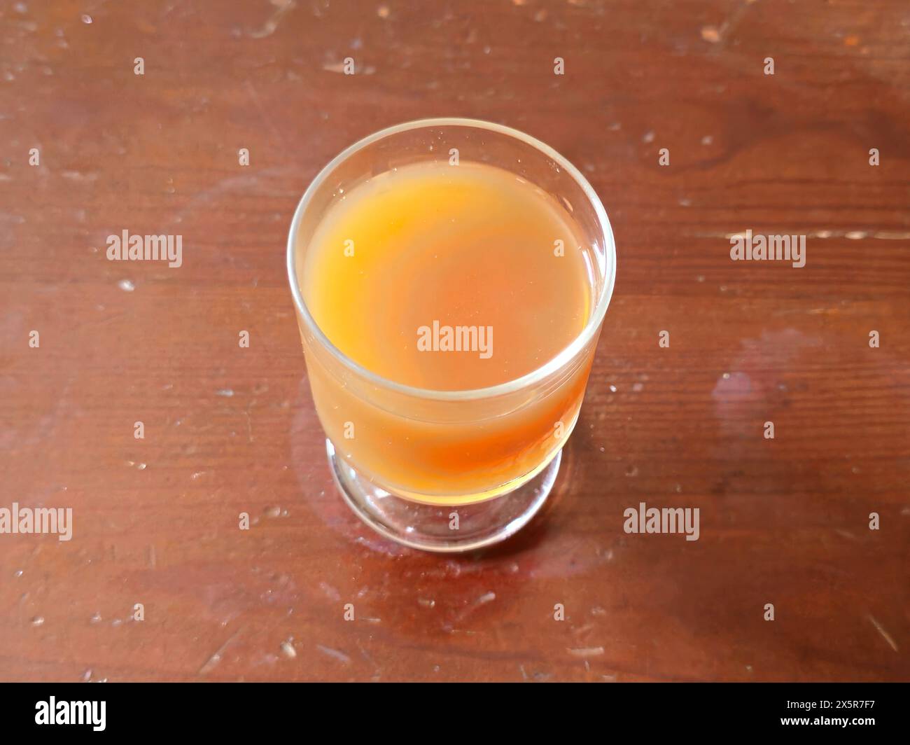 Hyphaene thebaica Saft, doum Palme, Lebkuchenbaum, eine Art Palme mit essbaren ovalen Früchten, heimisch auf der Arabischen Halbinsel und auch in der Nort Stockfoto