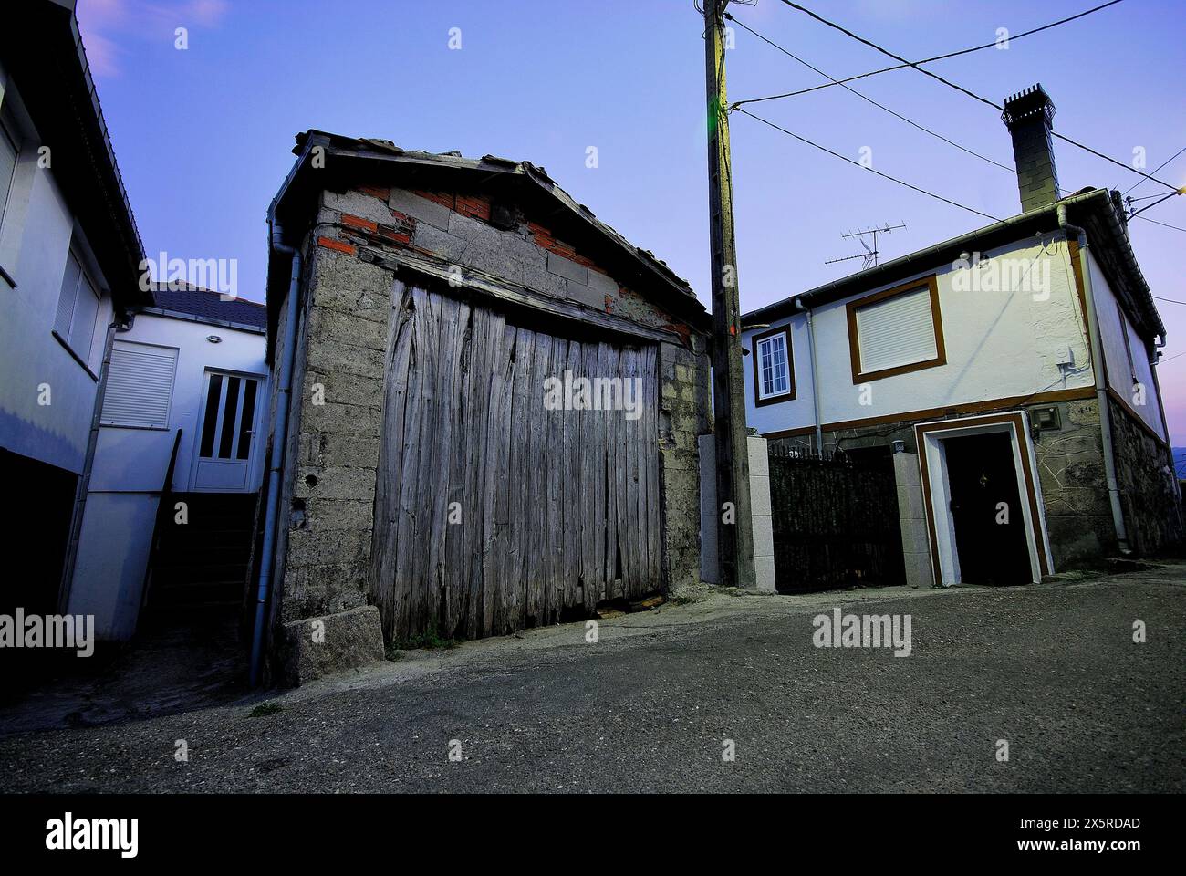 Aira da Moura von Mouruas, Orense, Spanien Stockfoto