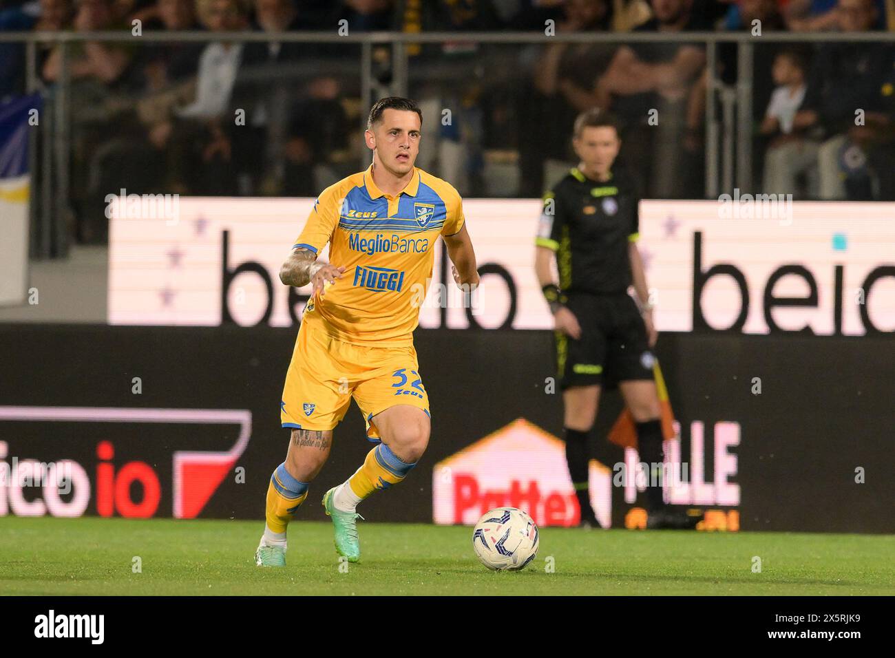 Mai 2024, Stadio Benito Stirpe, Frosinone, Italien; Fußball der Serie A; Frosinone versus Internazionale Milan; Emanuele Valeri von Frosinone Credit: Roberto Ramaccia/Alamy Live News Stockfoto