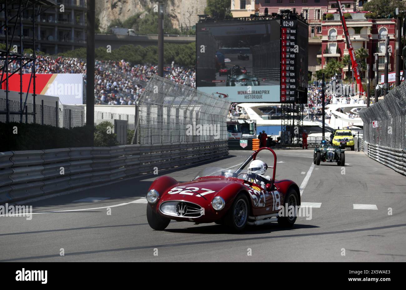 © PHOTOPQR/NICE MATIN/Jean Francois Ottonello ; Monaco ; 11/05/2024 ; 13e Grand Prix Historique de Monaco - Qualifikationen - Serie C - 18 MASERATI A6GCS Historic Grand Prix in Monaco am 11. Mai 2024. Quelle: MAXPPP/Alamy Live News Stockfoto