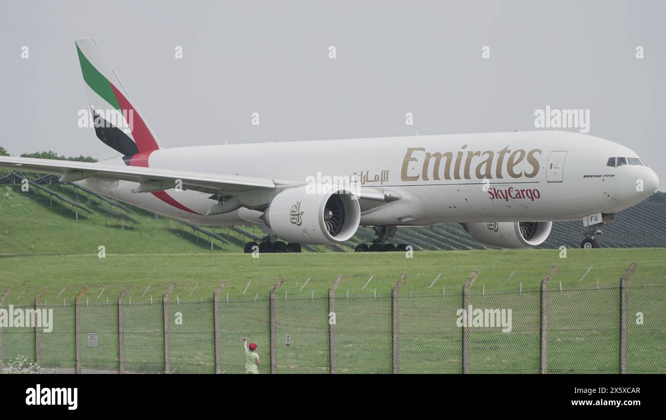 Emirates ShyCargo Boeing 777 Stockfoto