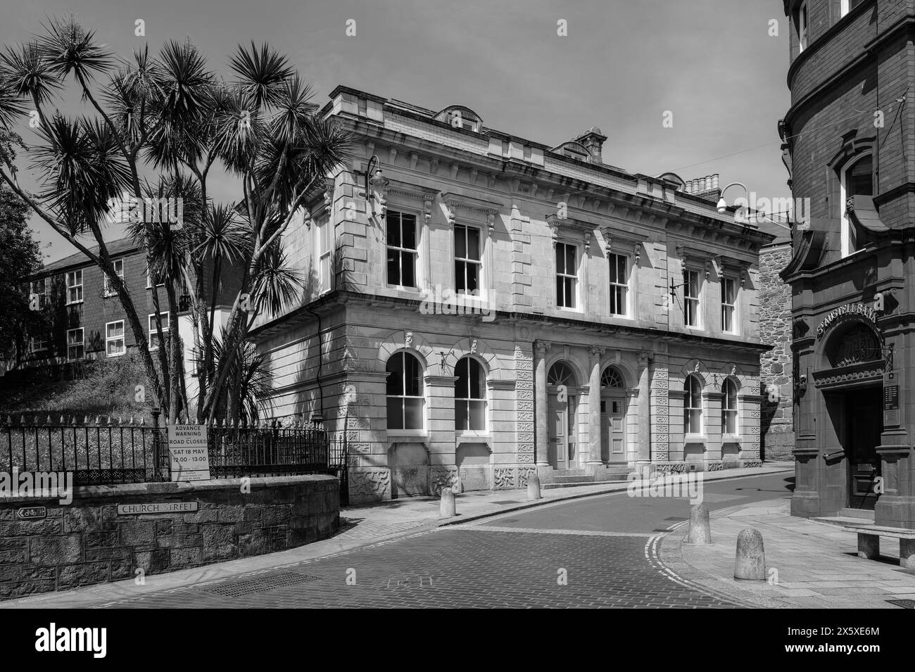 St Austell Cornish Town Cornwall Stockfoto