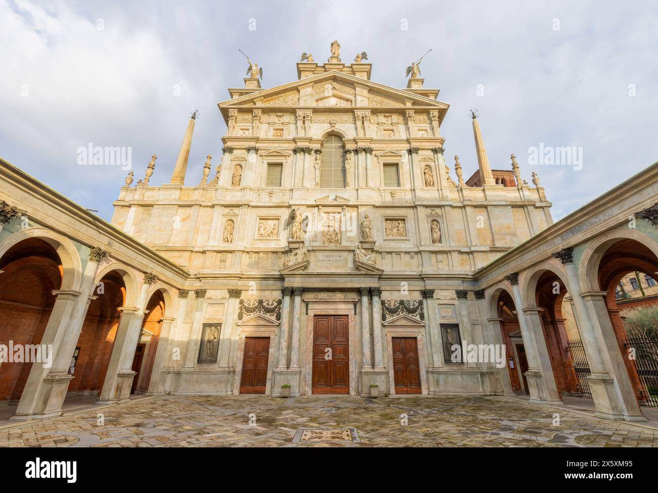 Mailand - die Kirche Santuario di Santa Maria dei Miracoli presso San Celso Stockfoto