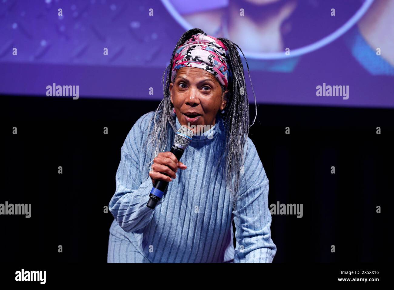 Schauspielerin Penny Johnson Gerald auf der FedCon 32 im Maritim Hotel. Bonn, 11.05.2024 NRW Deutschland *** Schauspielerin Penny Johnson Gerald auf der FedCon 32 im Maritim Hotel Bonn, 11 05 2024 NRW Deutschland Copyright: XChristophxHardtx Stockfoto