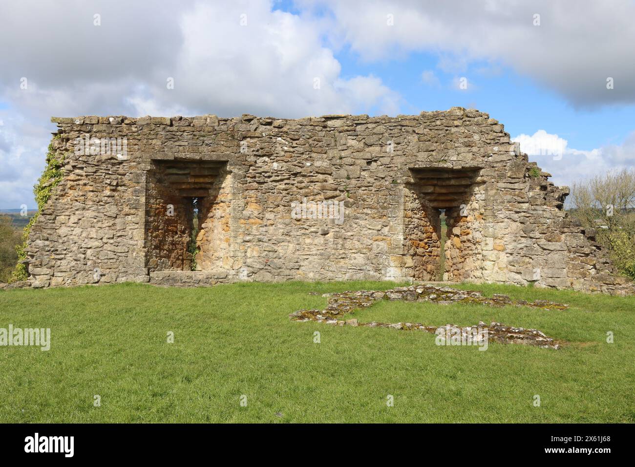 Pickering Castle, North Yorkshire, Großbritannien Stockfoto