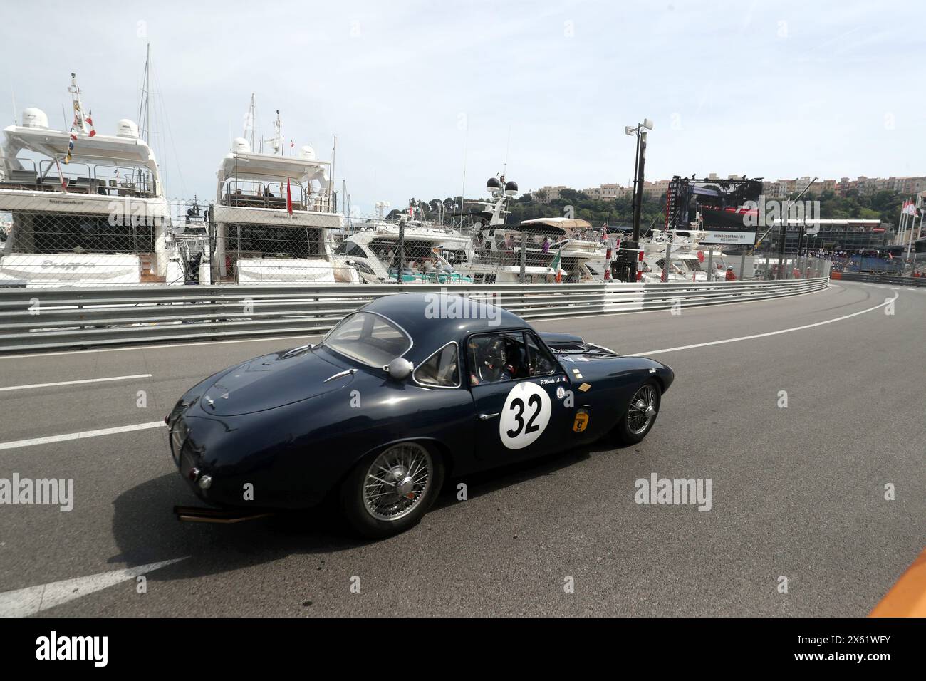 Monaco, Frankreich. Mai 2024. © PHOTOPQR/NICE MATIN/Jean Francois Ottonello ; Monaco ; 12/05/2024 ; 14e Grand Prix Historique de Monaco - Kurs - Serie C - 32 FRAZER NASH Le Mans Coupe Historic Grand Prix in Monaco am 12. Mai 2024. *** Lokaler Titel *** Credit: MAXPPP/Alamy Live News Stockfoto