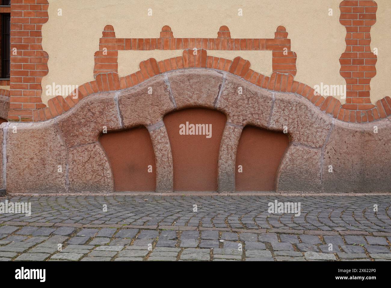 Budapest, Rathaus des XX. Bezirks, Henrik Böhm, Armin Hegedüs 1906 // Budapest, Rathaus XX. Bezirk, Henrik Böhm, Armin Hegedüs 1906 *** Budapest, Stockfoto