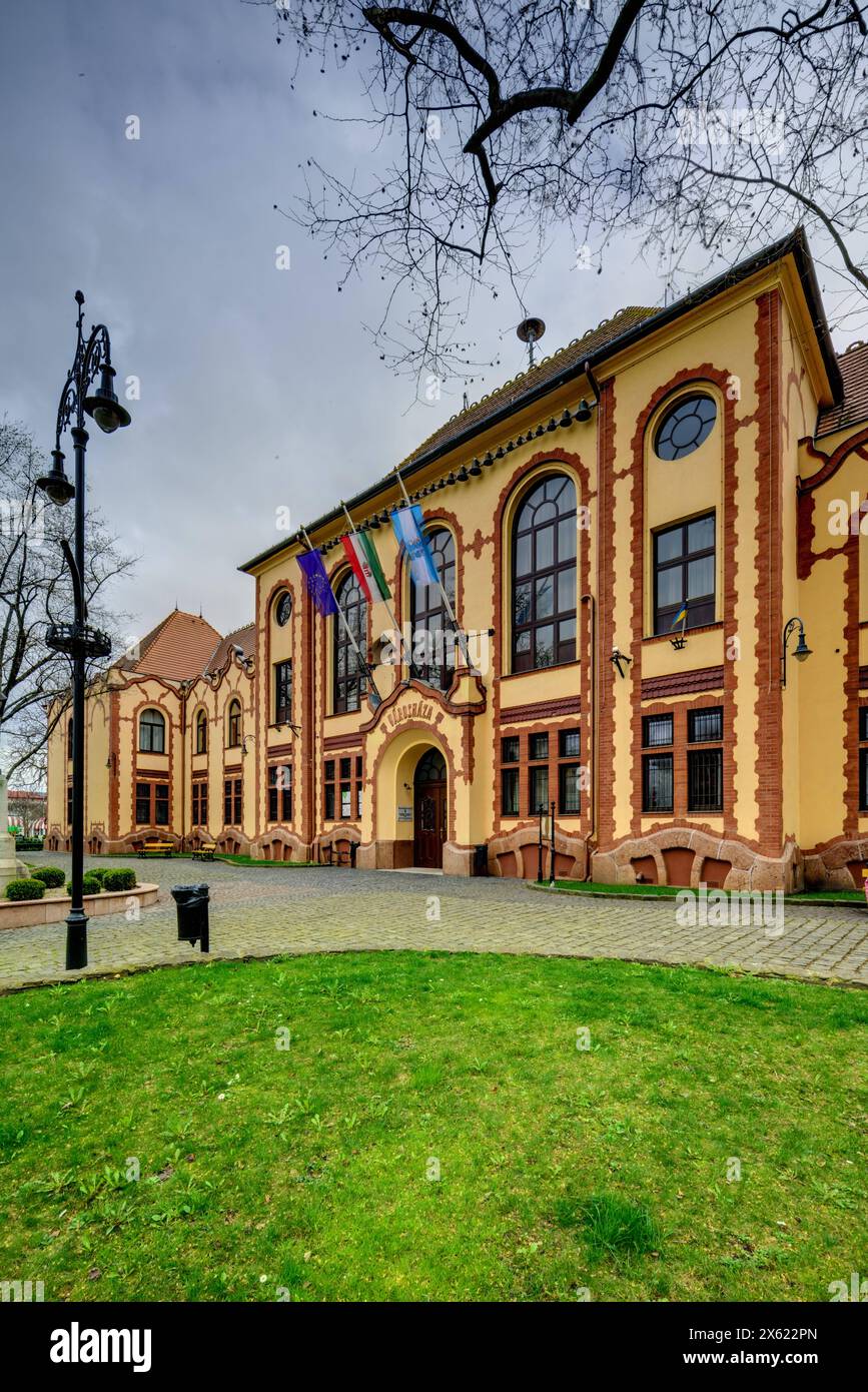 Budapest, Rathaus des XX. Bezirks, Henrik Böhm, Armin Hegedüs 1906 // Budapest, Rathaus XX. Bezirk, Henrik Böhm, Armin Hegedüs 1906 *** Budapest, Stockfoto