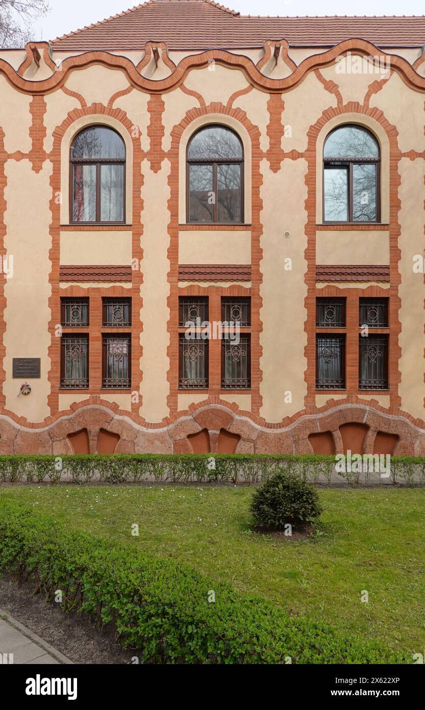 Budapest, Rathaus des XX. Bezirks, Henrik Böhm, Armin Hegedüs 1906 // Budapest, Rathaus XX. Bezirk, Henrik Böhm, Armin Hegedüs 1906 *** Budapest, Stockfoto