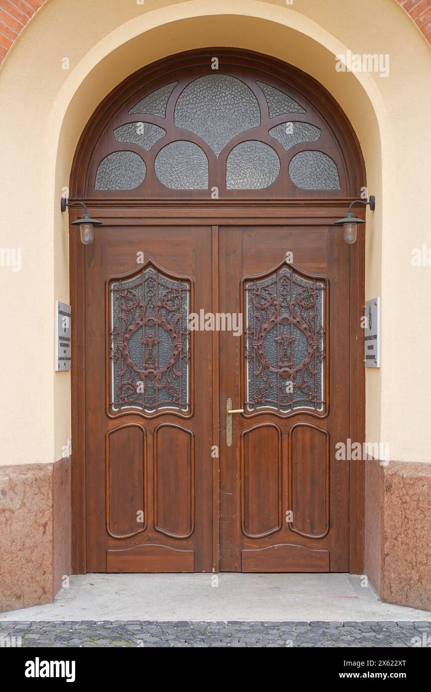 Budapest, Rathaus des XX. Bezirks, Henrik Böhm, Armin Hegedüs 1906 // Budapest, Rathaus XX. Bezirk, Henrik Böhm, Armin Hegedüs 1906 *** Budapest, Stockfoto