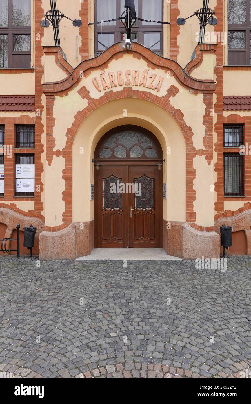Budapest, Rathaus des XX. Bezirks, Henrik Böhm, Armin Hegedüs 1906 // Budapest, Rathaus XX. Bezirk, Henrik Böhm, Armin Hegedüs 1906 *** Budapest, Stockfoto