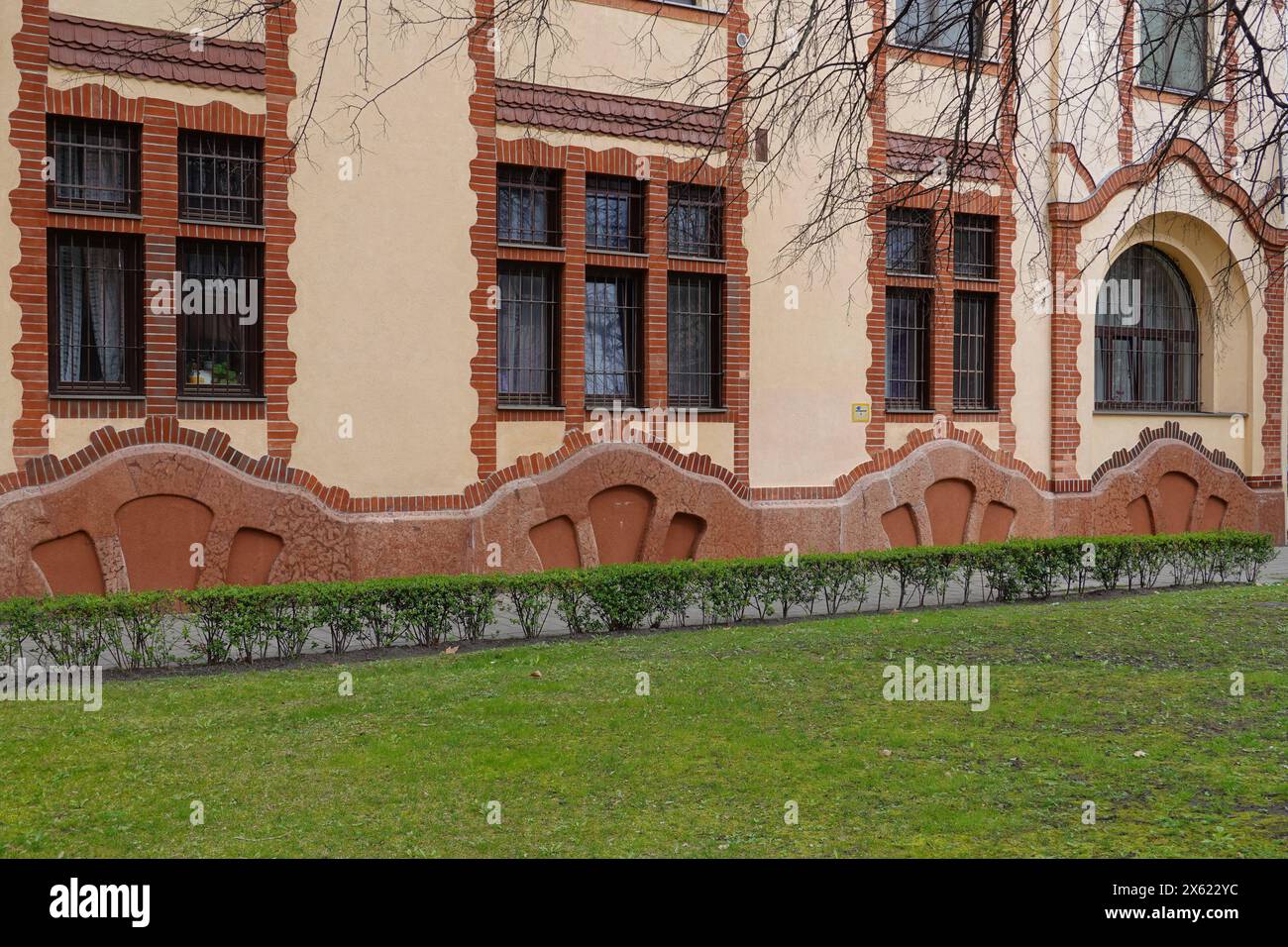 Budapest, Rathaus des XX. Bezirks, Henrik Böhm, Armin Hegedüs 1906 // Budapest, Rathaus XX. Bezirk, Henrik Böhm, Armin Hegedüs 1906 *** Budapest, Stockfoto
