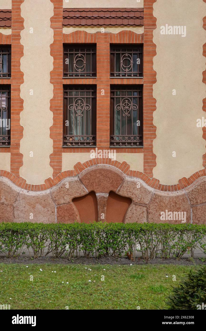 Budapest, Rathaus des XX. Bezirks, Henrik Böhm, Armin Hegedüs 1906 // Budapest, Rathaus XX. Bezirk, Henrik Böhm, Armin Hegedüs 1906 *** Budapest, Stockfoto