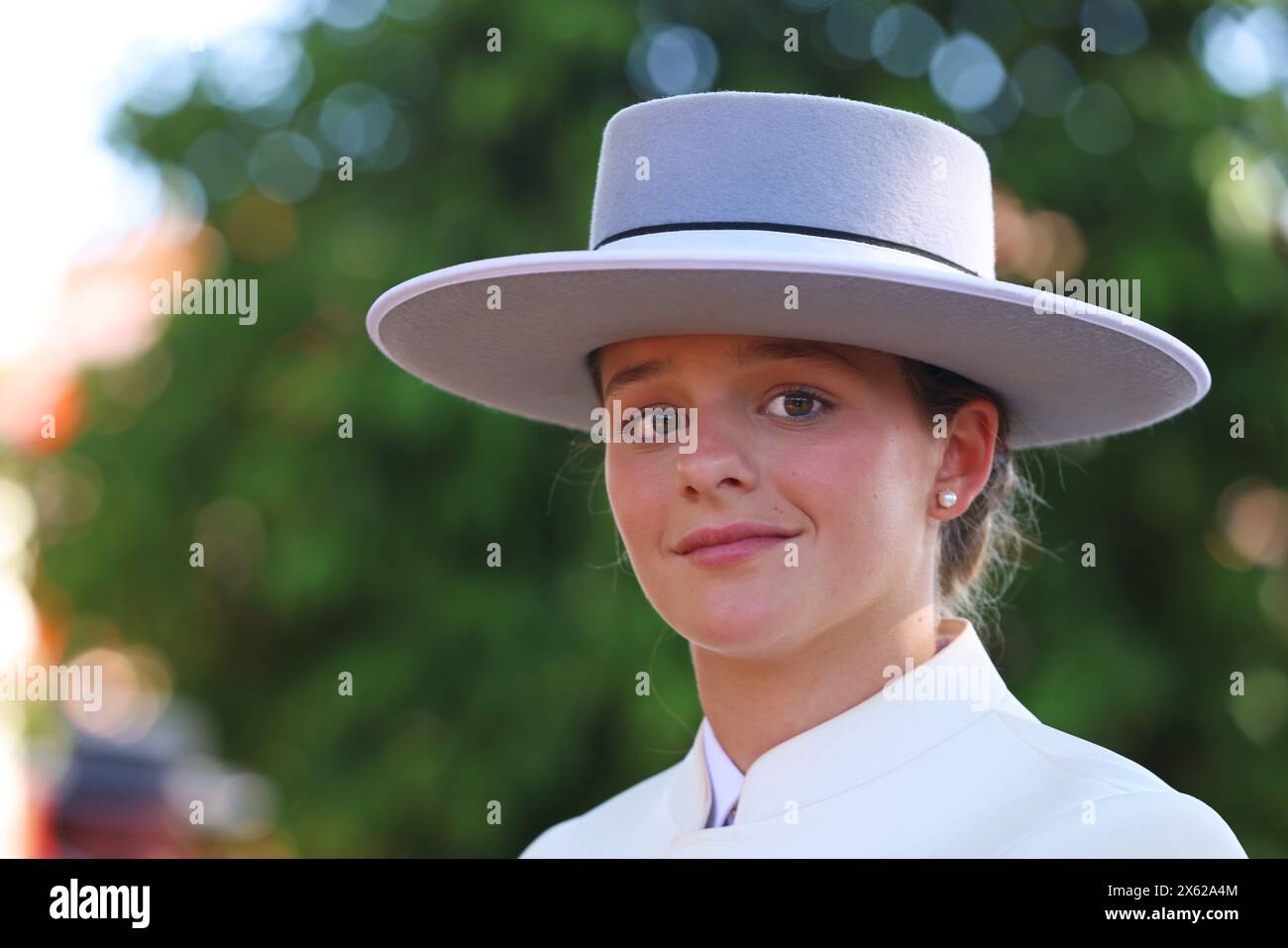 Flamenco, Abril Fair, Aprilmesse, Pferd, Sevilla, Reiter, Reiterin, Andalusien, Spanien, Beauty, Feria de Abril in Sevilla Stockfoto