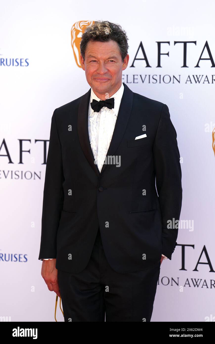 Dominic West nahm an den BAFTA TV Awards 2024 in der Royal Festival Hall in London Teil. Bilddatum: Sonntag, 12. Mai 2024. Stockfoto