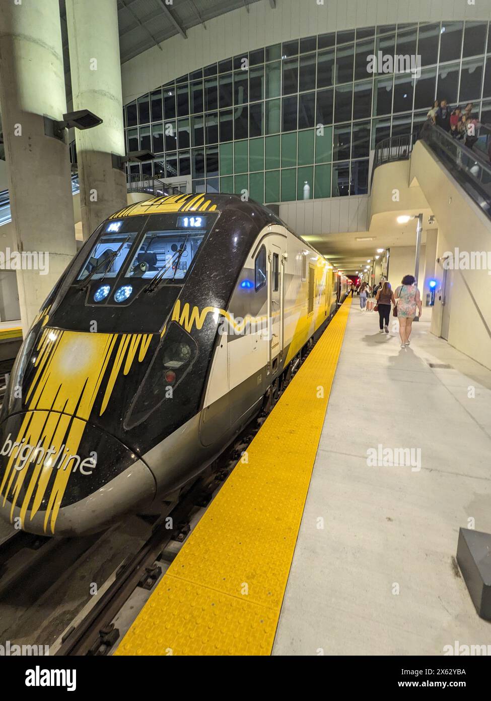 Brightline Station, Orlando Airport Stockfoto