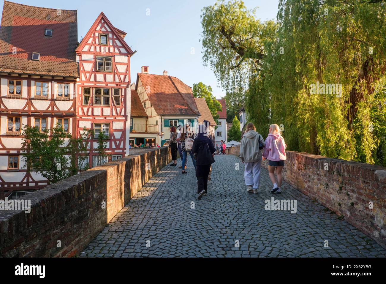 Fischer- und Gerberviertel in Ulm *** Fischer- und Gerberviertel in Ulm Baden-Württemberg Deutschland, Deutschland GMS15680 Stockfoto