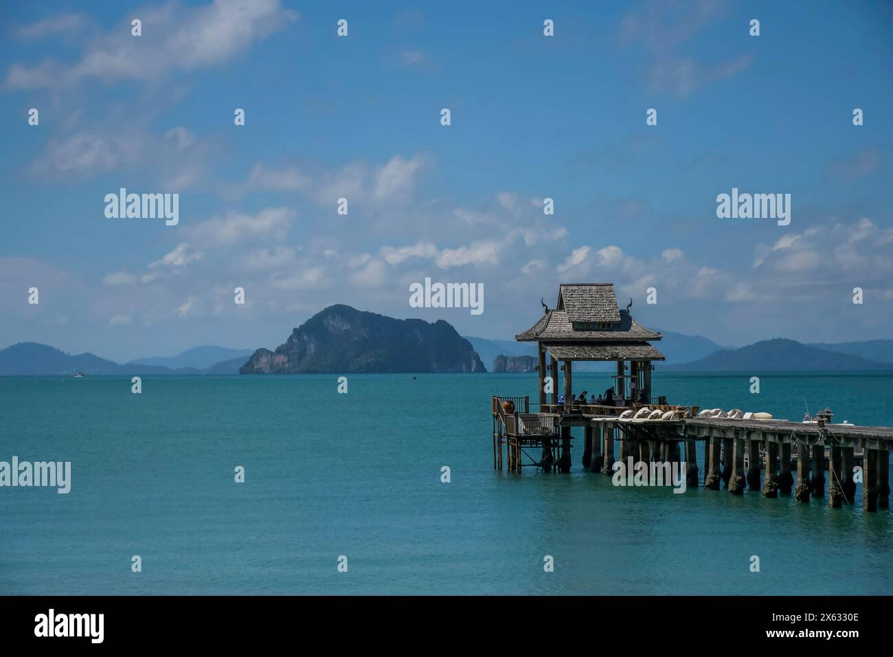 Koh yao yai Insel Meereslandschaft in Phang Nga Thailand Stockfoto