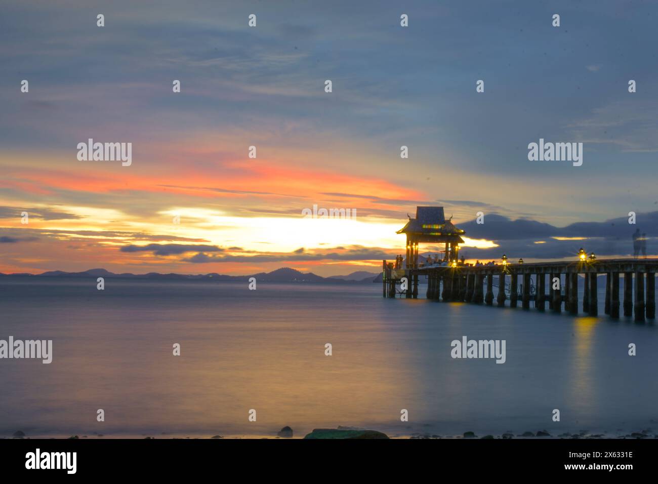 Koh yao yai Insel Meereslandschaft in Phang Nga Thailand Stockfoto