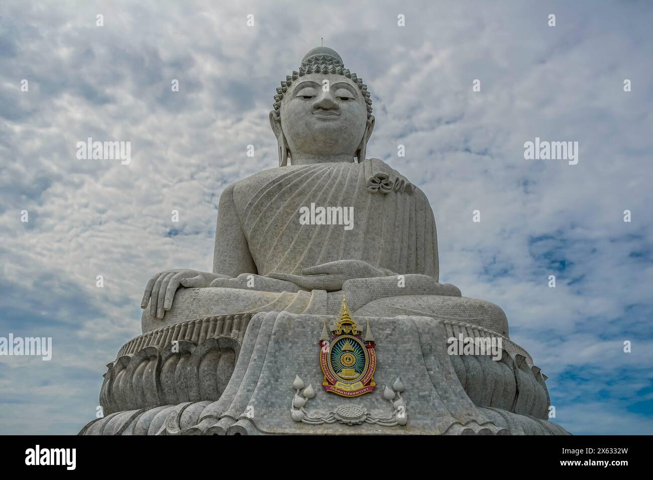 Big Buddha ist die wichtigste Touristenreligionsattraktion in der Provinz Phuket Thailand Stockfoto