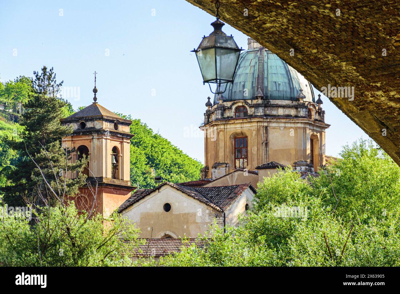 Cosenza Cupola della Chiesa di San Domenico Stockfoto