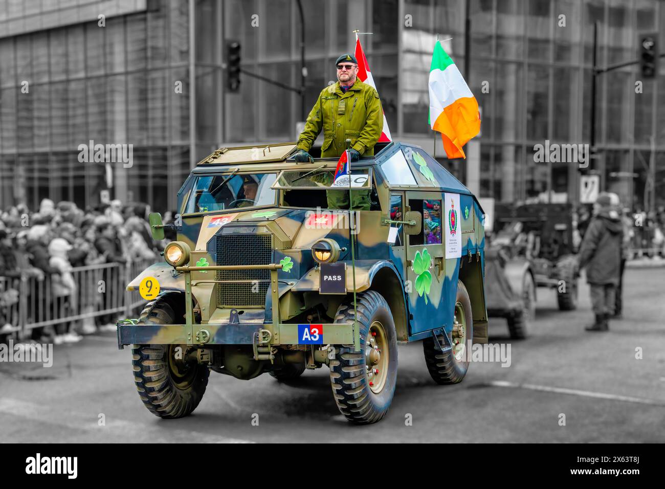 3. (Montreal) Field Battery of Artillery - Ausblicke Stockfoto