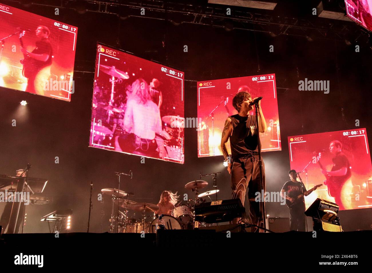 Curitiba, Brasilien. Mai 2024. PR - CURITIBA - 05/12/2024 - CURITIBA, LOUIS TOMLINSON SHOW - Louis Tomlinson, während einer Präsentation in der Ligga Arena in Curitiba/PR, diesen Sonntag (12). Der britische Sänger, ehemaliges Mitglied der Band One Direction, präsentiert die „Faith in the World“-Tour mit Songs seines Soloalbums. Foto: Robson Mafra/AGIF (Foto: Robson Mafra/AGIF/SIPA USA) Credit: SIPA USA/Alamy Live News Stockfoto