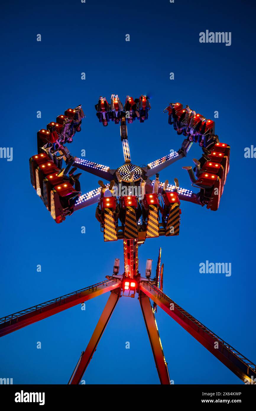 Groningen - Besucher im Projekt 1 auf der Maimesse in Groningen. ANP / Hollandse Hoogte Venema Media niederlande aus - belgien aus Stockfoto