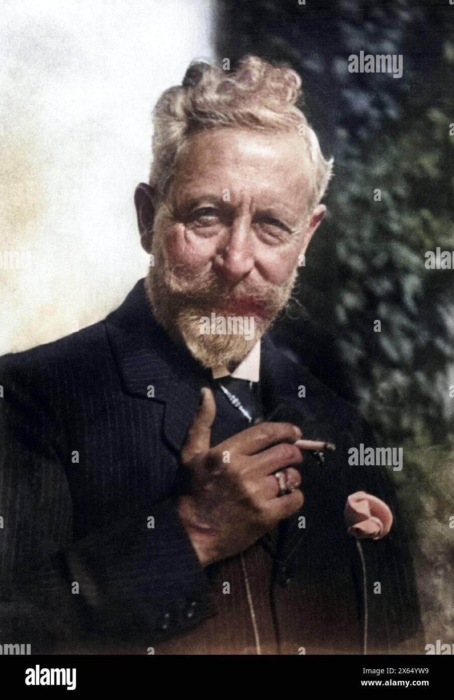 Wilhelm II., 27.1.1859 - 4,6.1941, deutscher Kaiser 15.6.1888 - 9.11.1918, Porträt, Exil bei Doorn, ADDITIONAL-RIGHTS-CLEARANCE-INFO-NOT-AVAILABLE Stockfoto