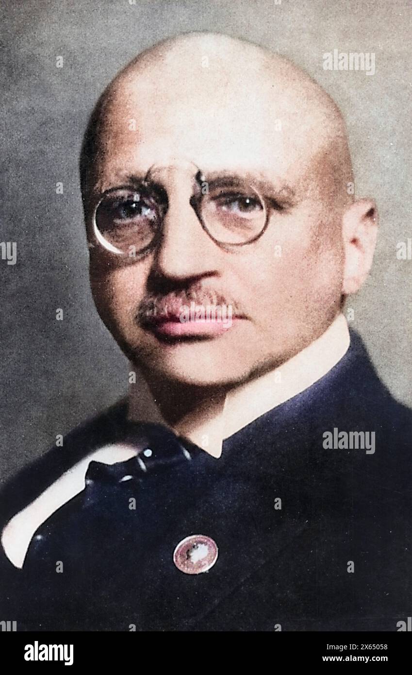 Haber, Fritz, 9.12.1868 - 29.1,1934, deutscher Chemiker, Porträt, 1918, ADDITIONAL-RIGHTS-CLEARANCE-INFO-NOT-AVAILABLE Stockfoto