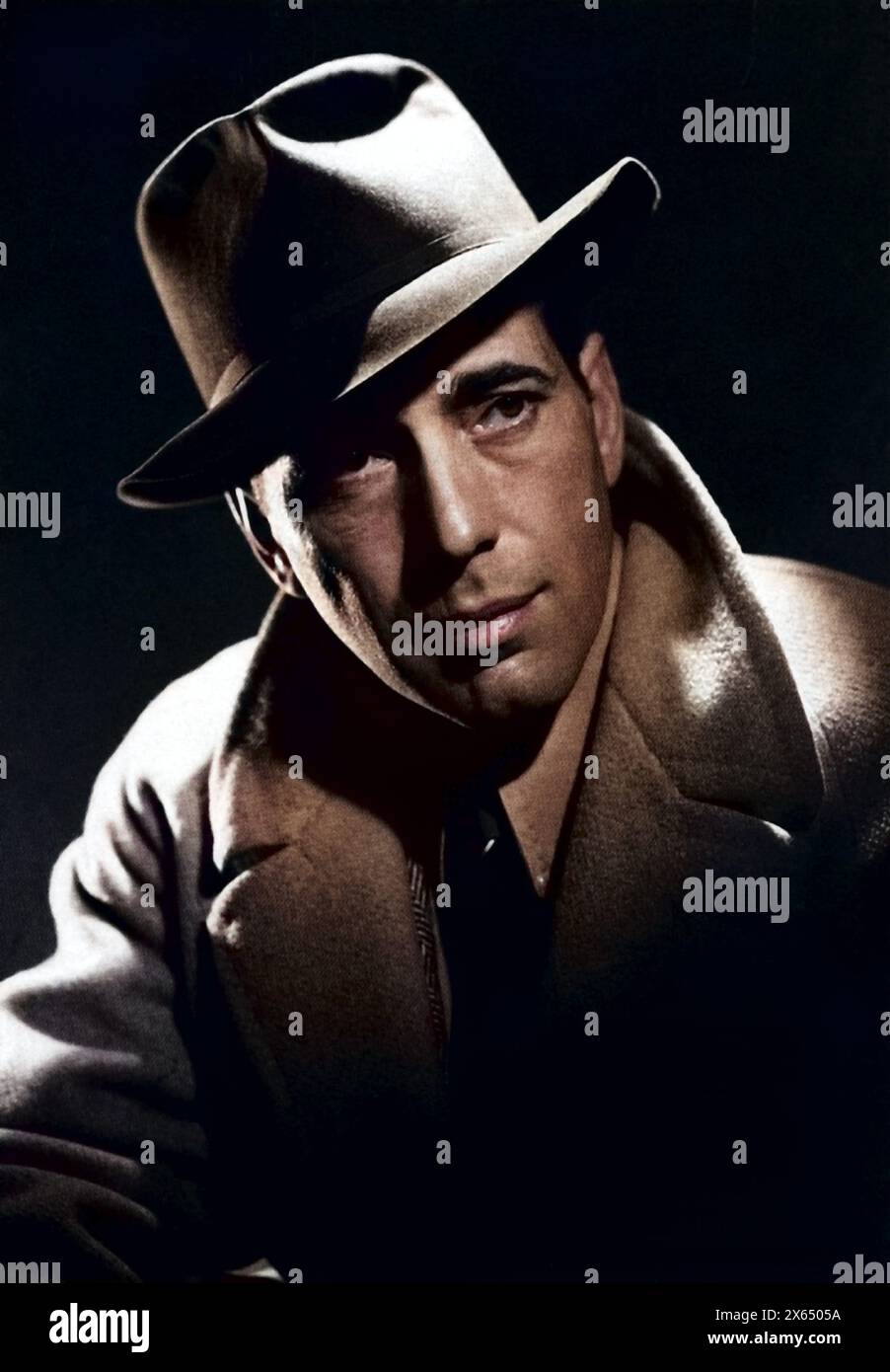 Bogart, Humphrey, 25.12.1899 - 14.1,1957, amerikanischer Schauspieler, Porträt, ADDITIONAL-RIGHTS-CLEARANCE-INFO-NOT-AVAILABLE Stockfoto