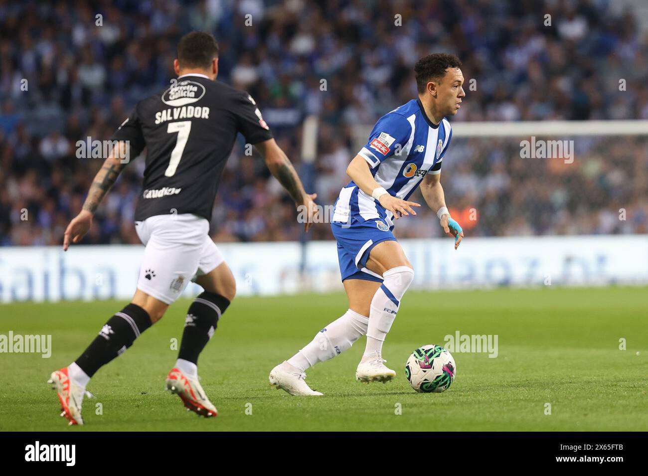 Porto, 12/05/2024 - O Futebol Clube do Porto recebeu esta noite o Boavista Futebol Clube no Estádio do Dragão em jogo a contar para a 33ª jornada da i Liga 2023/24. Pêpê&#IvanIvan Del Val/Global Imagens) Credit: Atlantico Press/Alamy Live News Stockfoto