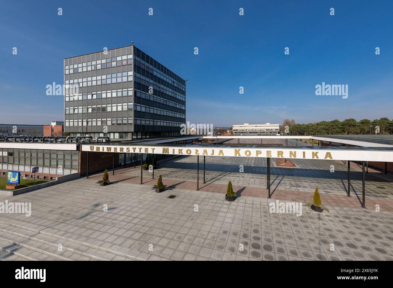 Nicolaus-Kopernikus-Universität in Torun, Polen Stockfoto