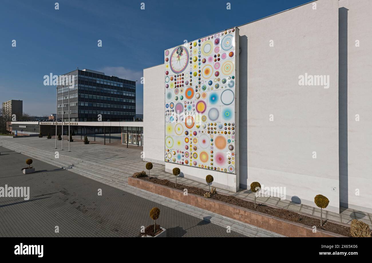 Nicolaus-Kopernikus-Universität in Torun, Polen Stockfoto