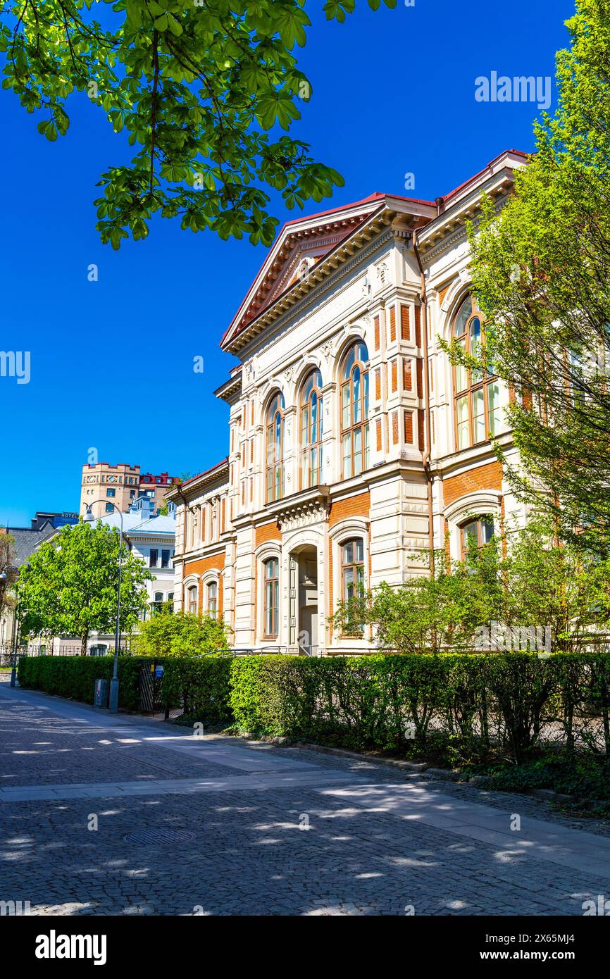 Das Arbeiterinstitut / Göteborg Trade Institute Gebäude von Adrian C. Peterson, heute Gustaviskolan Grundschule, Göteborg, Schweden Stockfoto