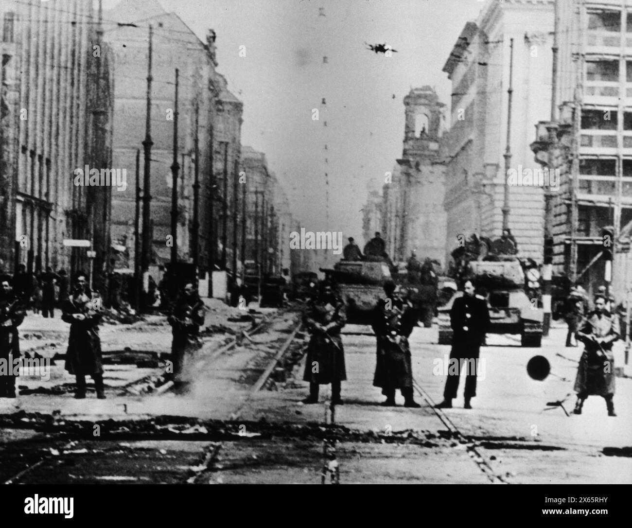 Ost-Berliner Aufstand gegen die sowjetische Besatzungspolitik, Deutschland 1953 Stockfoto