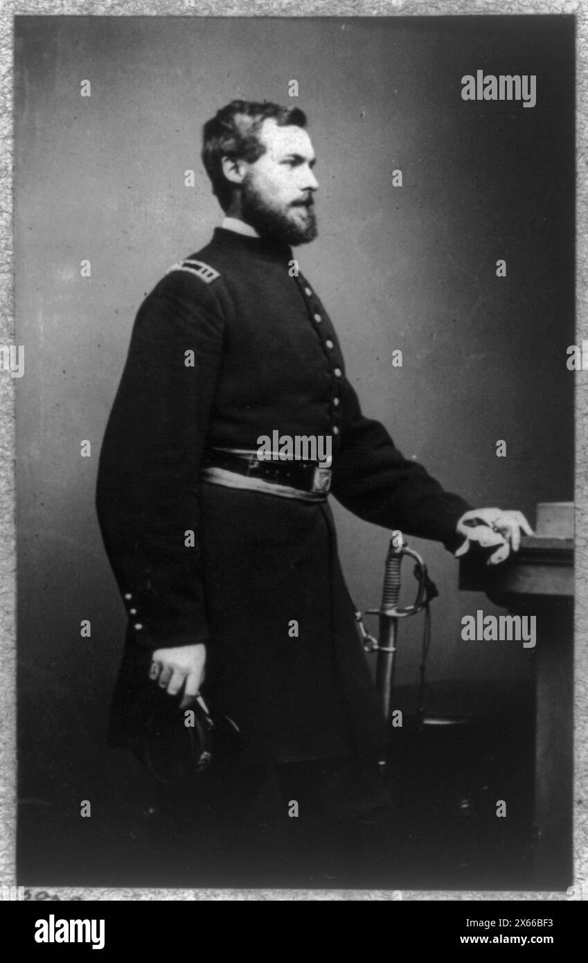 Paris, Louis Philippe Albert d'Orléans, Comte de, 1838-1894, Bürgerkriegsfotos 1861-1865 Stockfoto