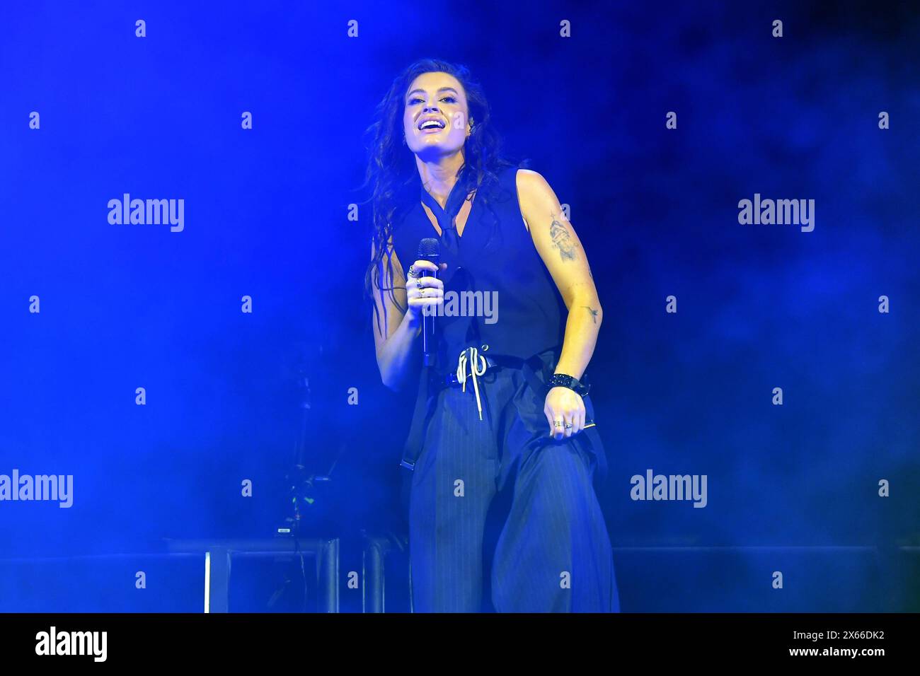 LONDON, ENGLAND – 12. MAI: Fletcher (Cari Elise Fletcher) trat am 12. Mai 2024 in London auf. CAP/MAR ©MAR/Capital Pictures Credit: Capital Pictures/Alamy Live News Stockfoto