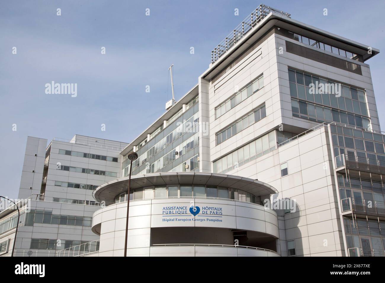 GEORGES POMPIDOU EUROPÄISCHES KRANKENHAUS PARIS Stockfoto