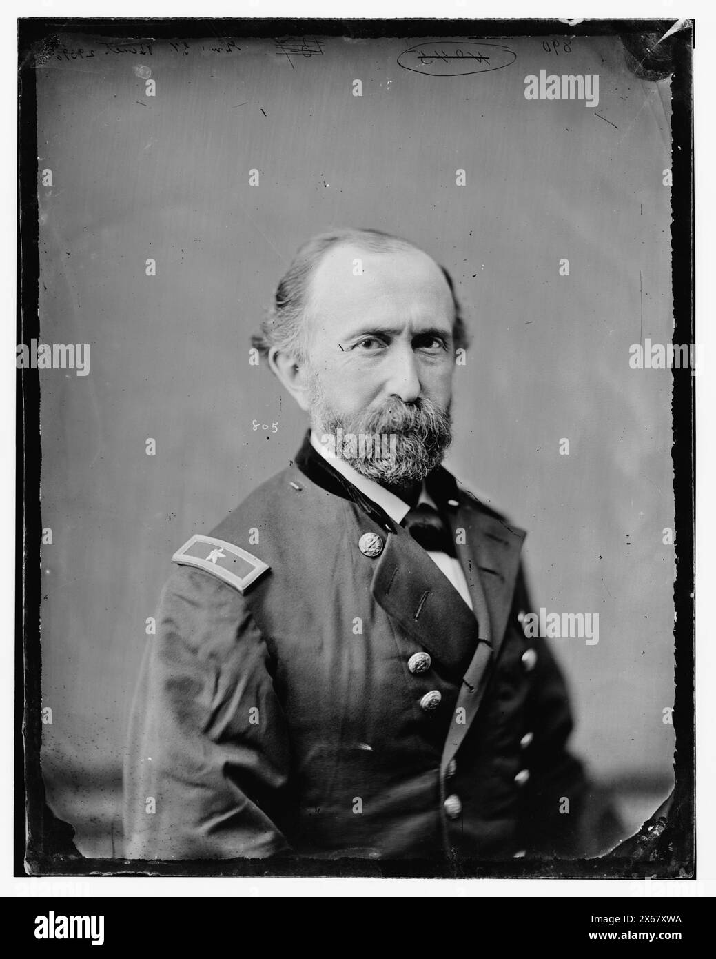 General S.V. Benet, USA, Bürgerkriegsfotos 1861-1865 Stockfoto