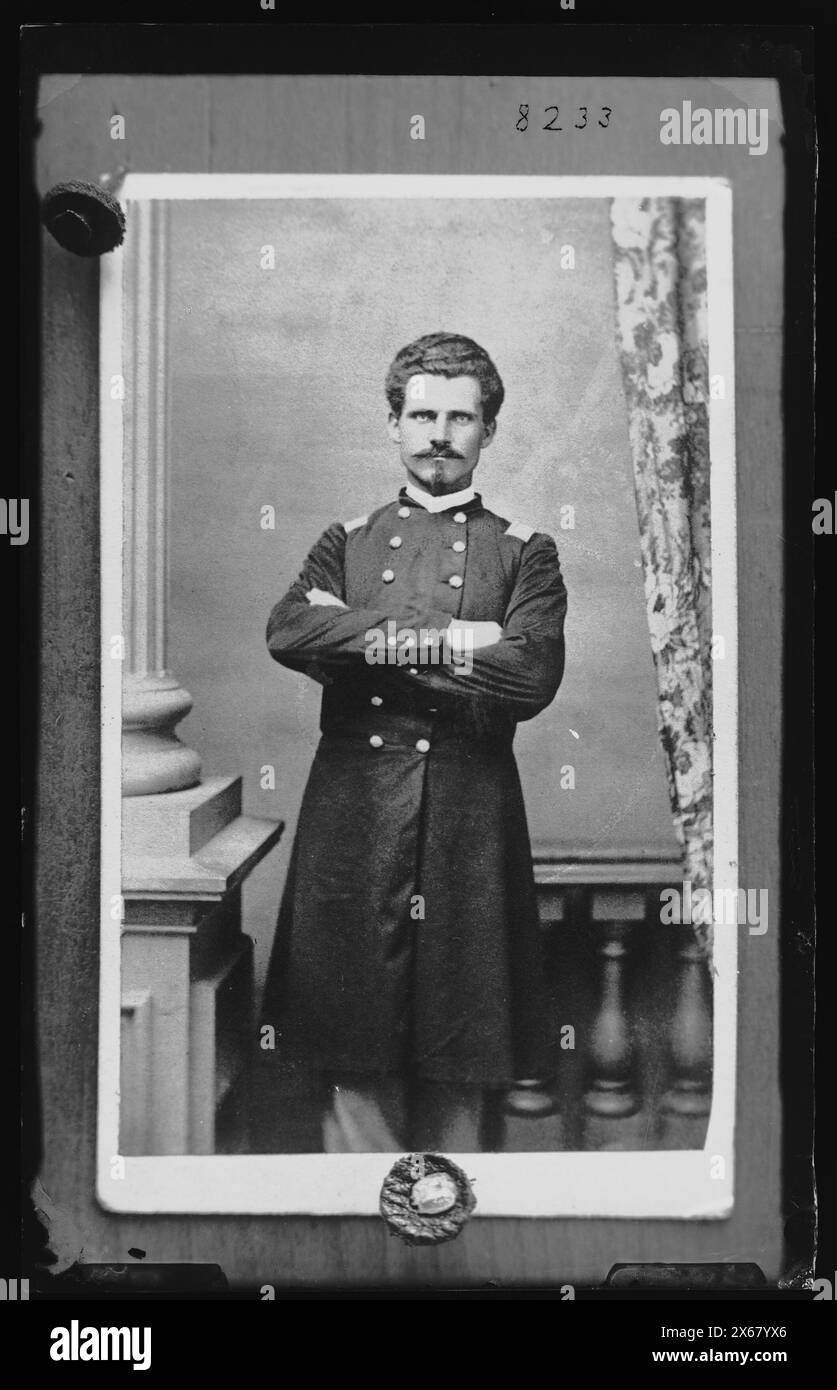 General Robert F. Catterson, Civil war Photographs 1861-1865 Stockfoto