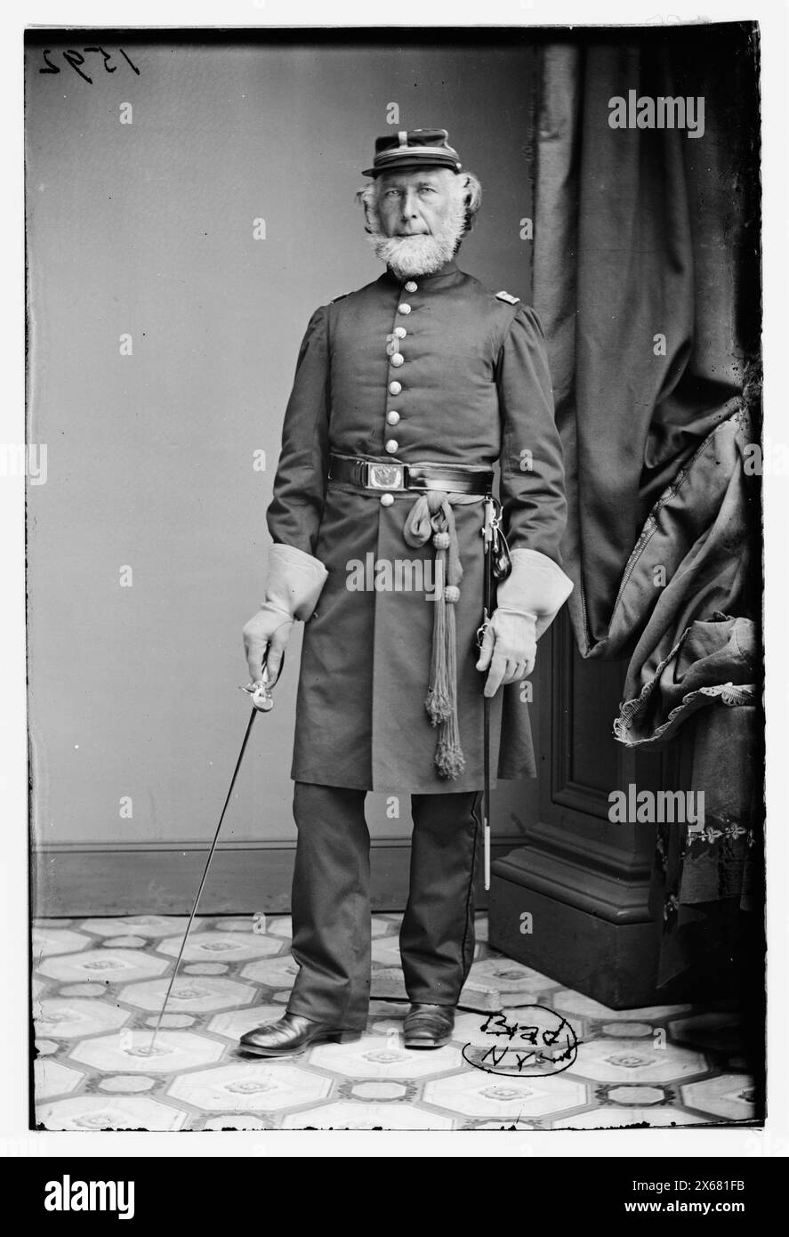 Kaplan G. Winslow, 5th N.Y. Inf., Civil war Photographs 1861-1865 Stockfoto