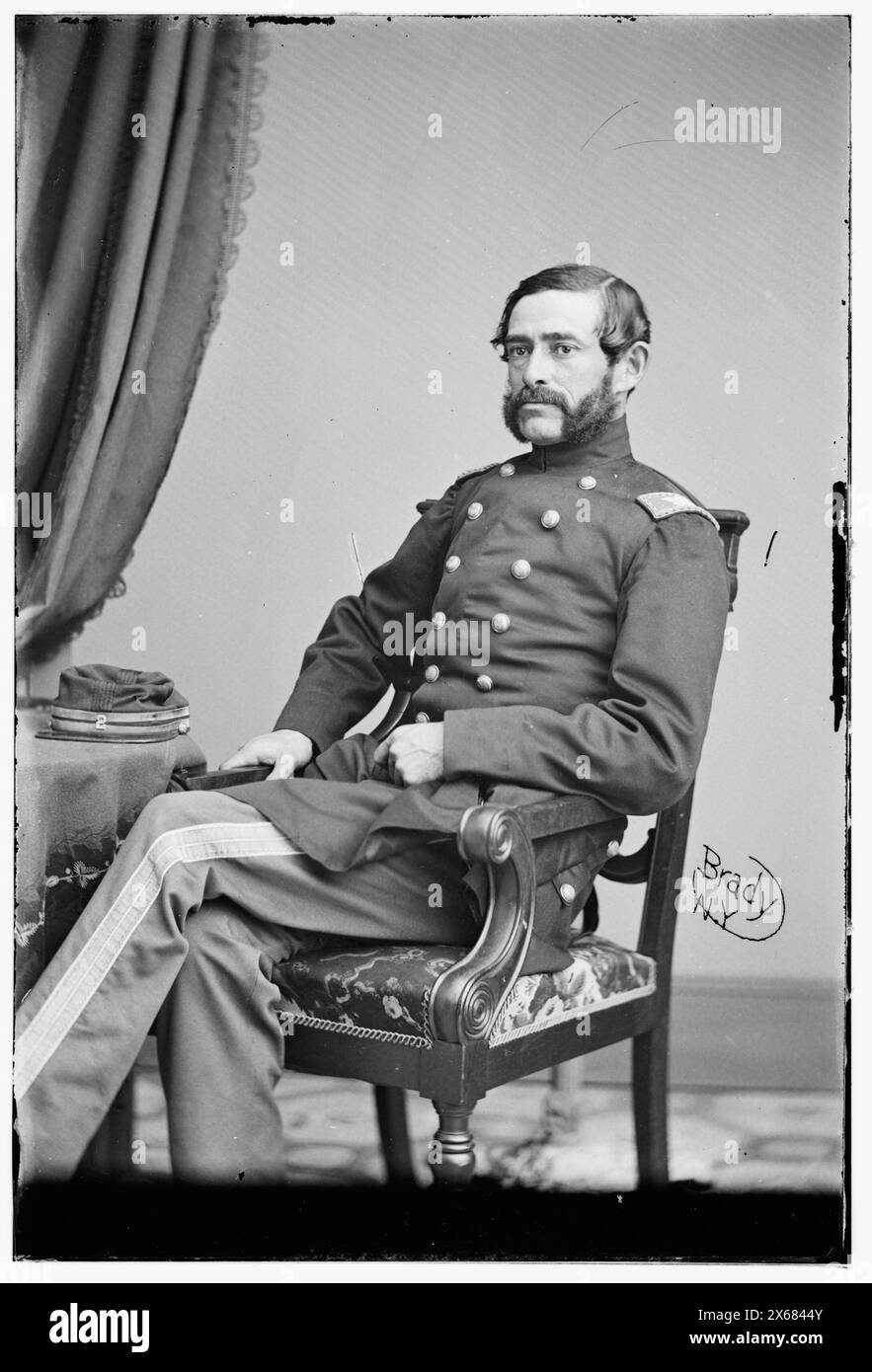 Colonel G.W. Tompkins, Bürgerkriegsfotos 1861-1865 Stockfoto